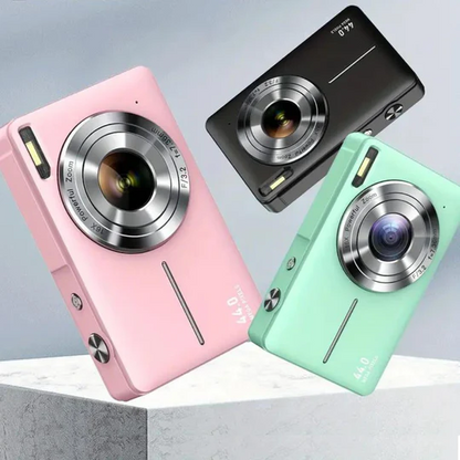 Retro Design Compact Digital Camera, High-Res Photos & 1080p Video
