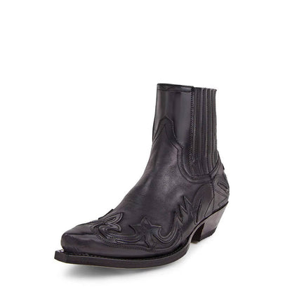 Western Ankle Boots Leather For Women