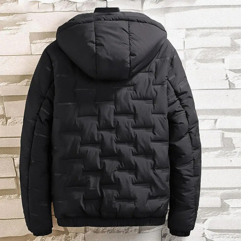 Casual Autumn Winter Jacket Men Bomber Jacket Thicken Men Fashion Clothing Streetwear Cotton Padded Jacket Slim Fit Coat
