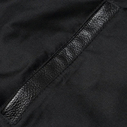 Men's Premium Quilted Leather Motorcycle Jacket