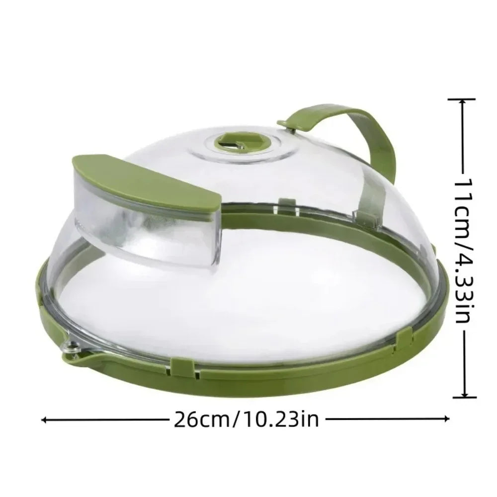 Microwave Food Cover with Water Steamer