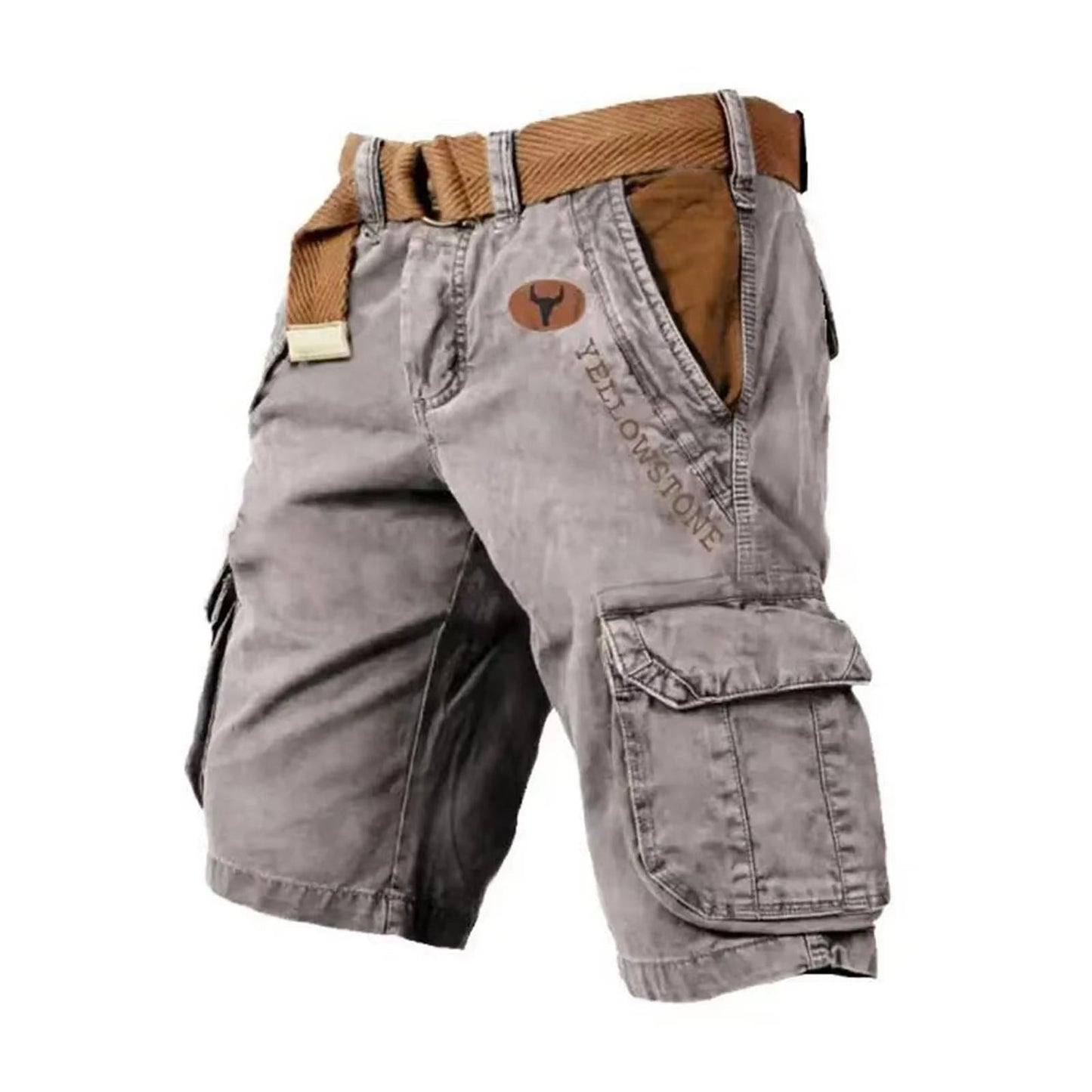 Men's Multifunctional Cargo Shorts With Multi Pockets
