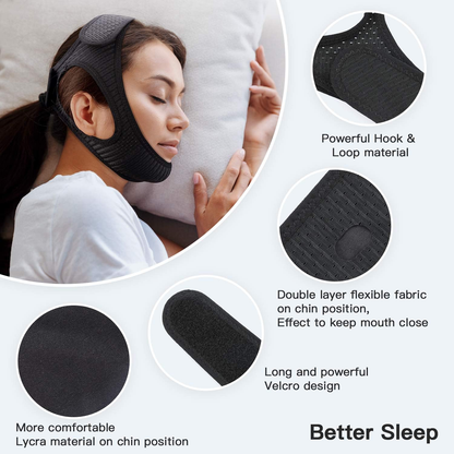 Chin Strap for Snoring and Sleep Apnea Relief
