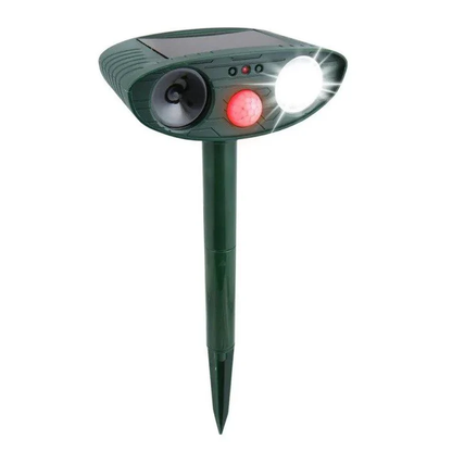 4-Pack Solar Ultrasonic Deer Deterrents – Repels Deer Fast