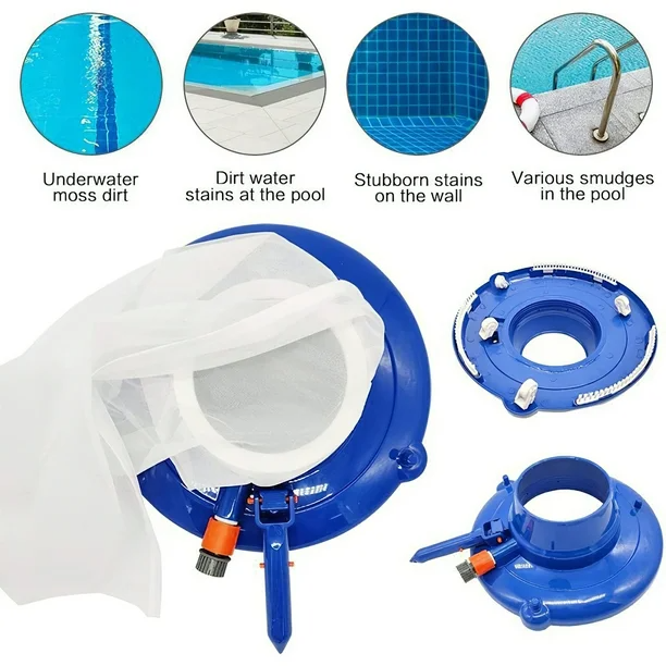 Large Pool Leaf Vacuum for Inground and Above Ground Pools