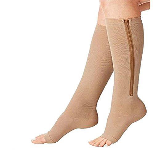 Compression Socks with Zippers