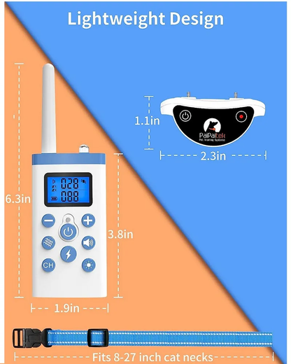 Remote Control Cat Shock Collar