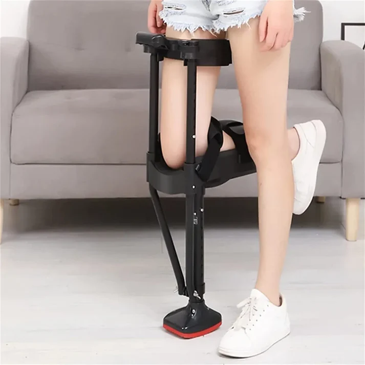 Hands-Free Medical Knee Crutch for Mobility Support