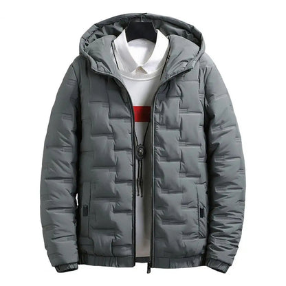 Casual Autumn Winter Jacket Men Bomber Jacket Thicken Men Fashion Clothing Streetwear Cotton Padded Jacket Slim Fit Coat