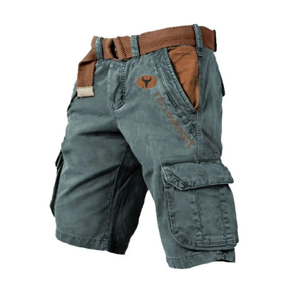 Men's Multifunctional Cargo Shorts With Multi Pockets