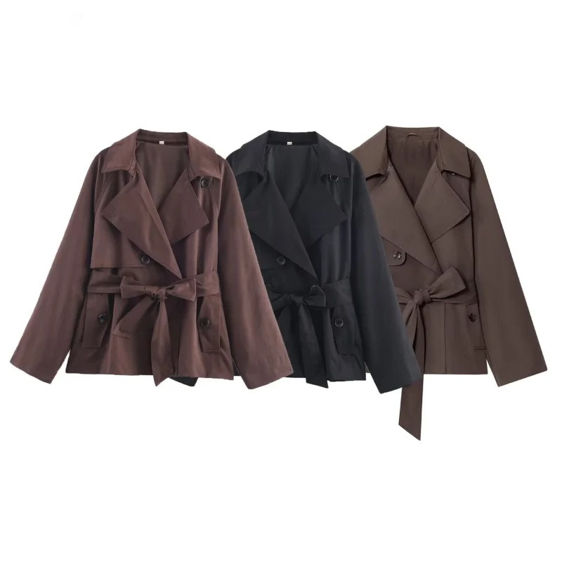 Short Trench Coat Women