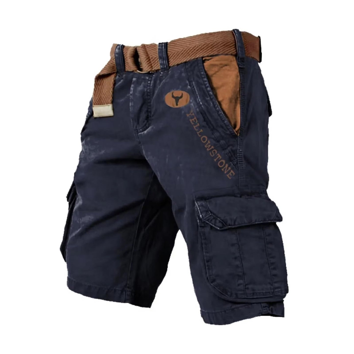 Men's Multifunctional Cargo Shorts With Multi Pockets
