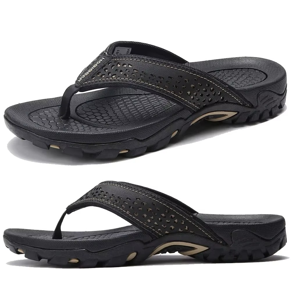 Men's Athletic Flip Flops With Arch Support