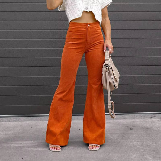 Women's Corduroy Flare Pants