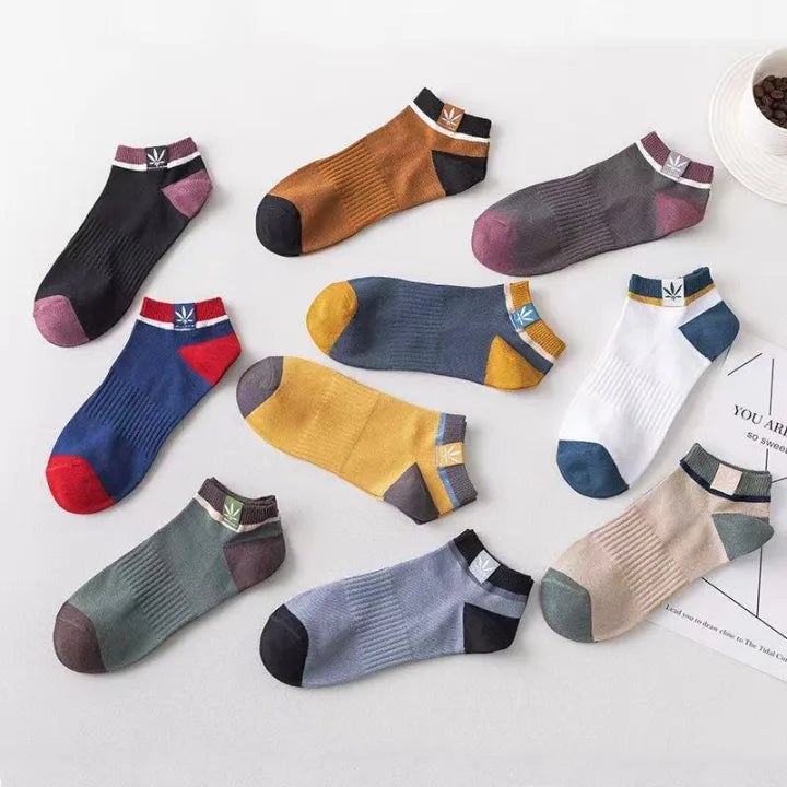 Men’s Everyday Low Cut Ankle Socks – 20-Pack Lightweight Cotton & Moisture Control
