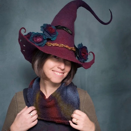 Halloween Felt Witch Hats – Party, Cosplay & Costume Essentials