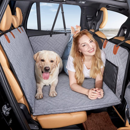 Hard Bottom Rear Seat Extender for Pet Travel