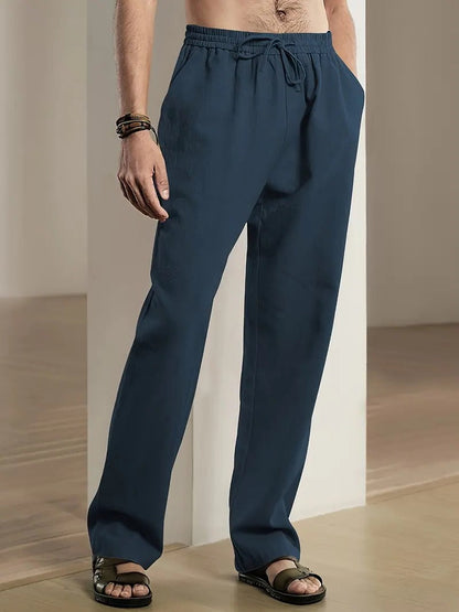 Baggy Linen Pants For Men