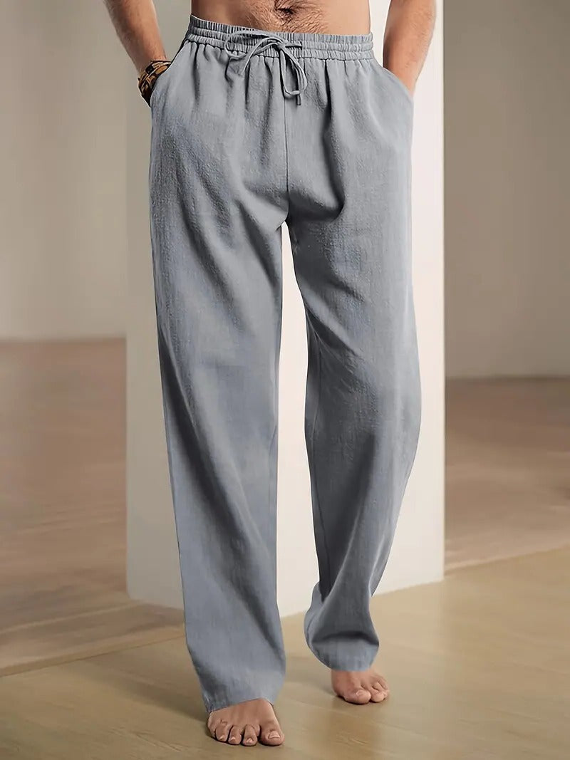 Baggy Linen Pants For Men