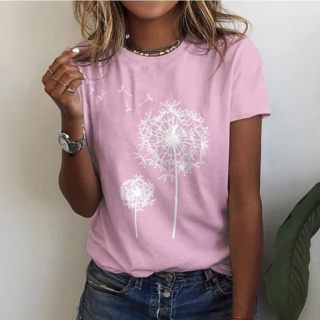 Dandelion Print Shirt