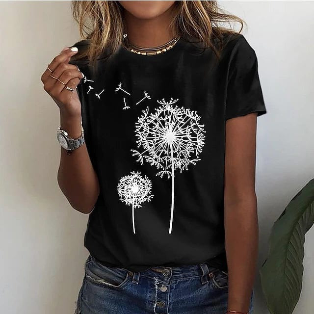 Dandelion Print Shirt