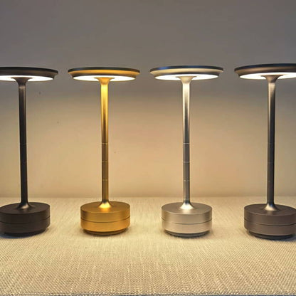 Rechargeable touch-control desk lamp