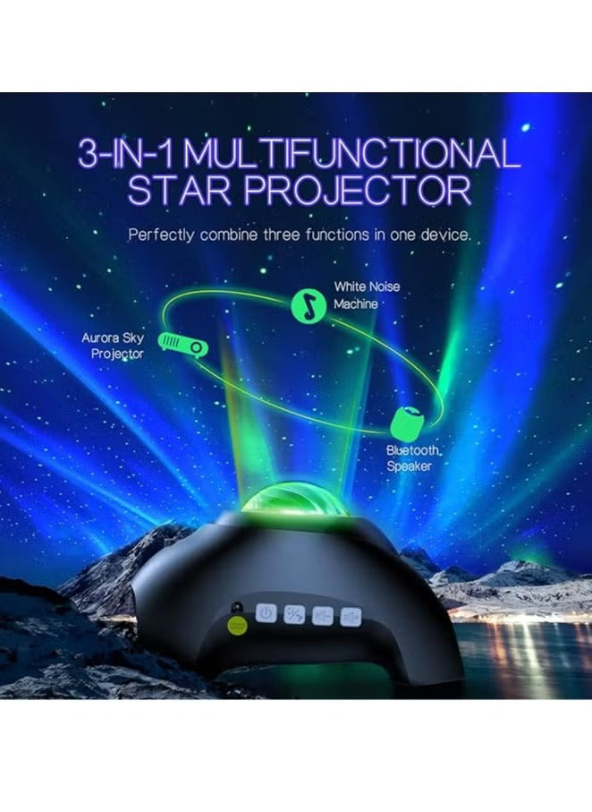 LED aurora projector