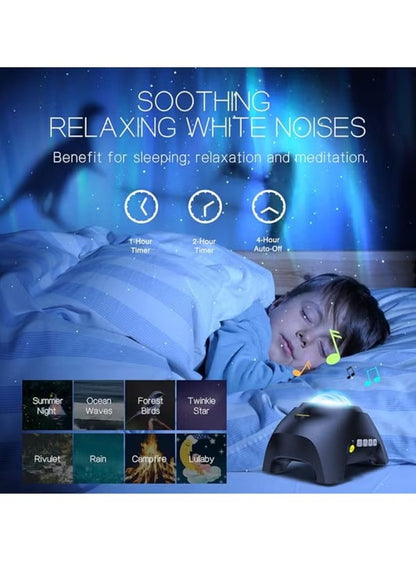 LED aurora projector