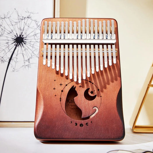 17-Key Thumb Piano for Melodic Play