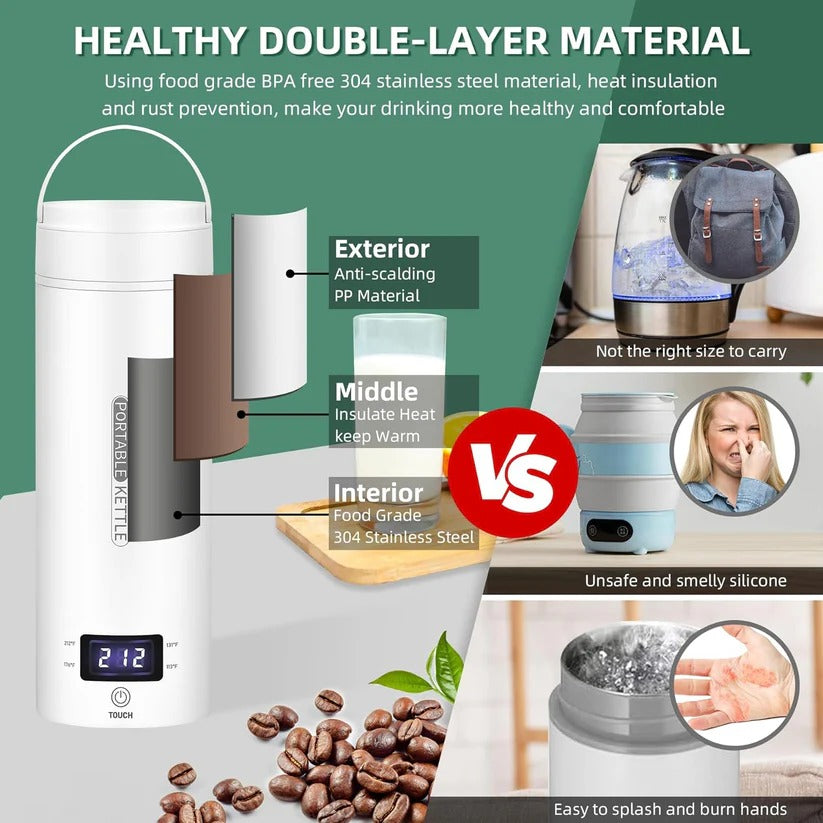 Compact Travel Kettle