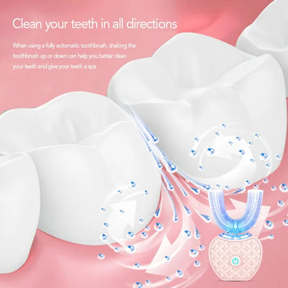 Automatic toothbrush with vibration