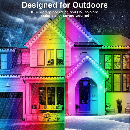 Permanent Outdoor Lighting System