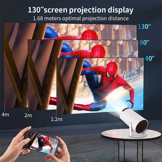 Compact Projector with Auto Focus