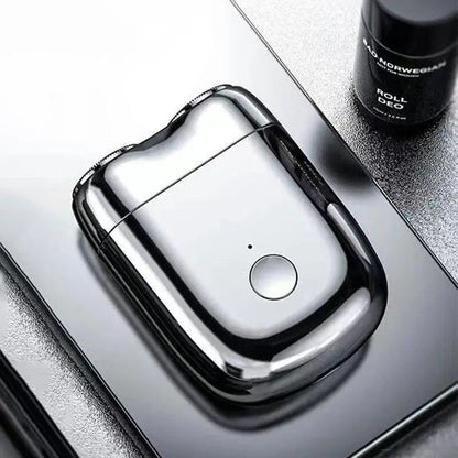 Compact Dual-Head Electric Shaver