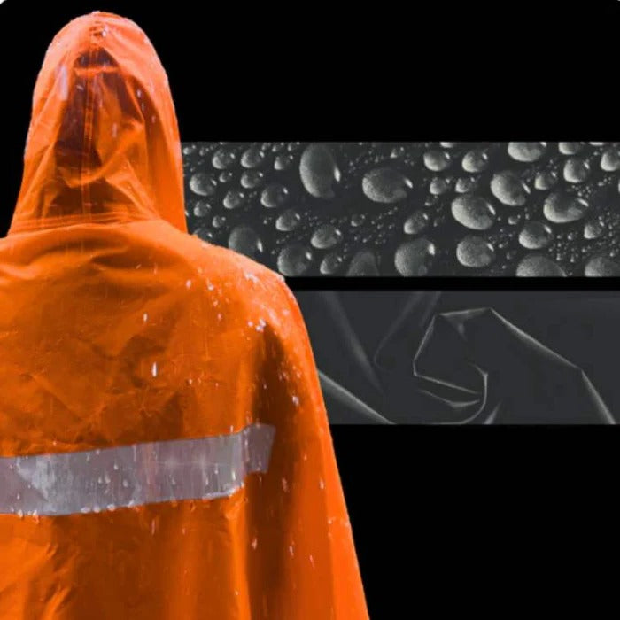 Rain Poncho for Outdoor Coverage