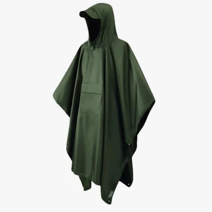 Rain Poncho for Outdoor Coverage