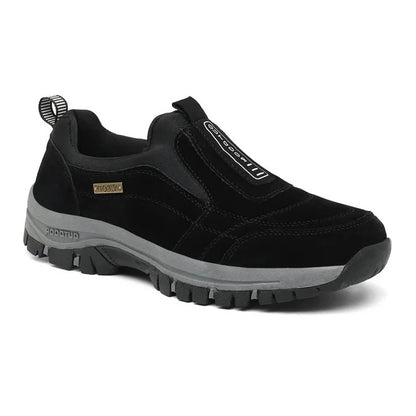 Orthopedic hiking shoes with supportive sole