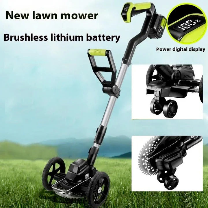 Cordless weed eater with battery and charger
