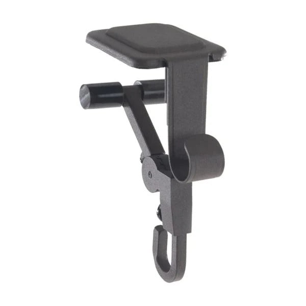 Heavy duty two-in-one garland and stocking hanger