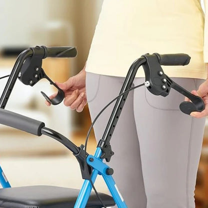 Everyday Mobility Walker with Seat and Wheels