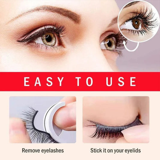 Reusable Self Adhesive Eyelashes for Quick Application