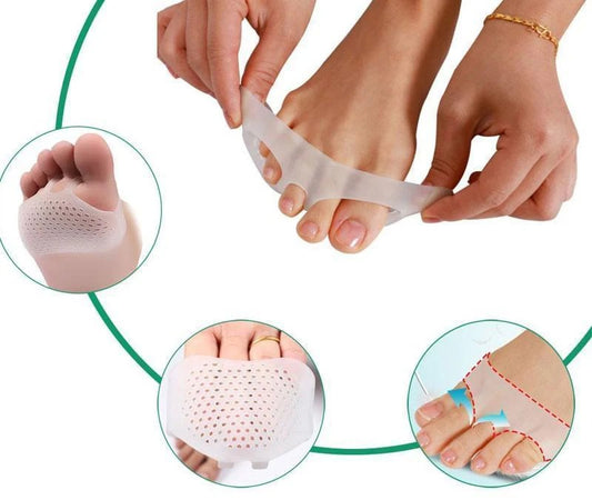 Reusable Metatarsal Pads with Ventilation Pore