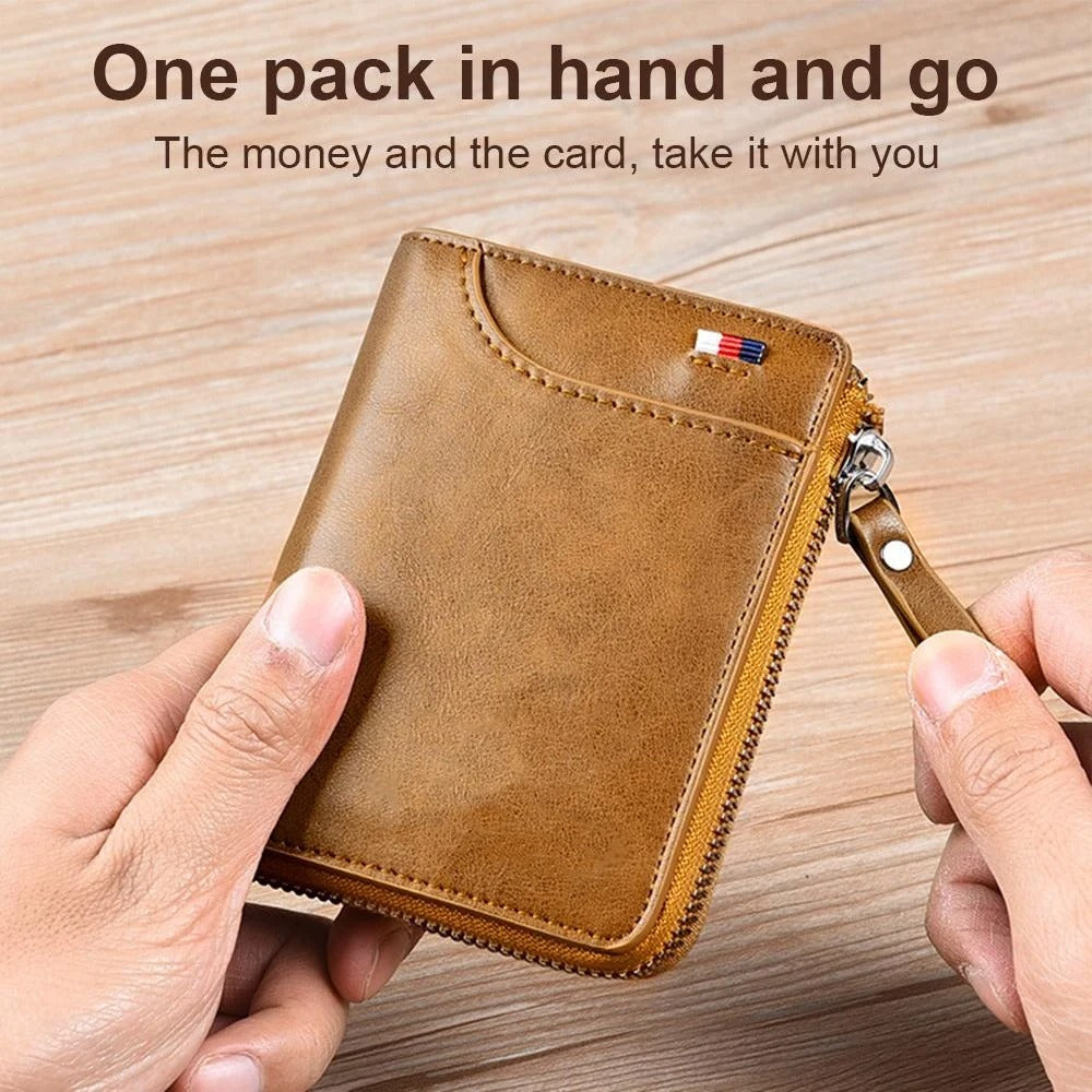 Men’s RFID Blocking Wallet for Secure Everyday Use