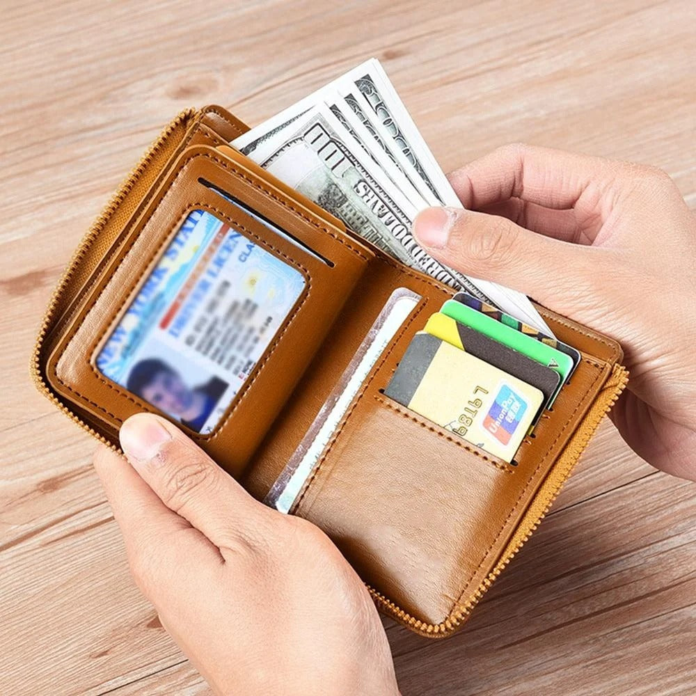 Men’s RFID Blocking Wallet for Secure Everyday Use