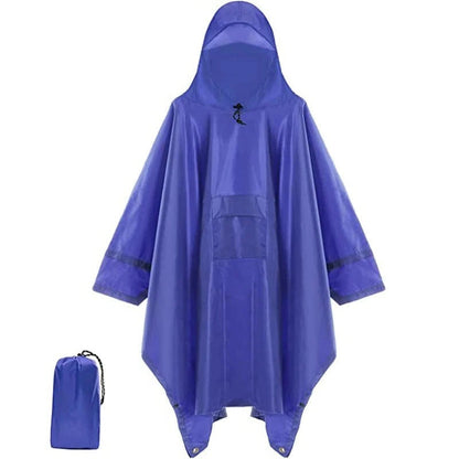 Waterproof Poncho Jacket for Outdoor Use