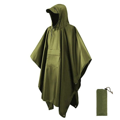 Waterproof Poncho Jacket for Outdoor Use