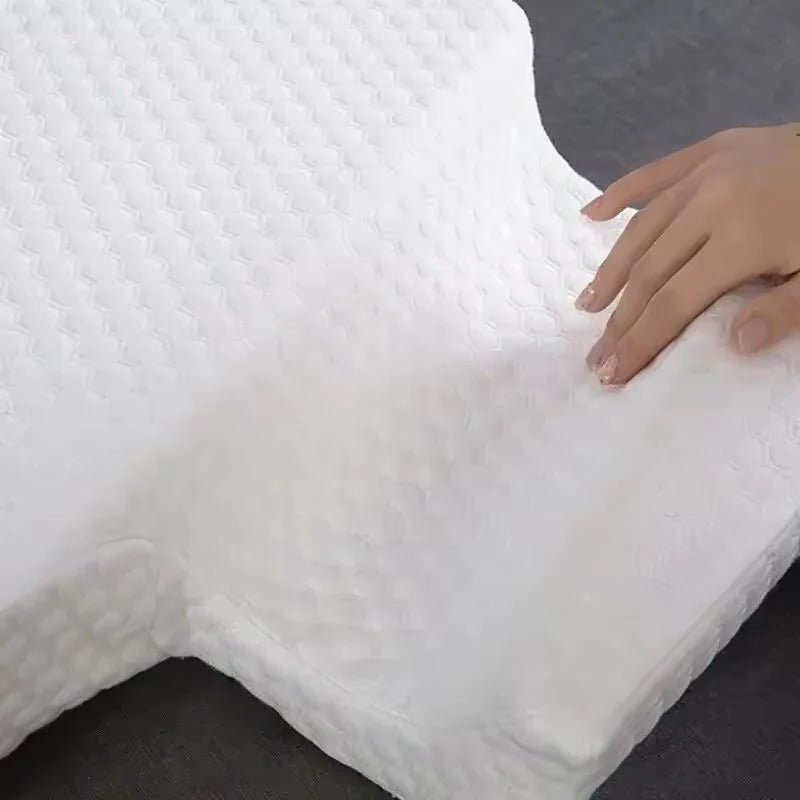 Orthopedic Couple Pillow with Arm Tunnel for Cuddling