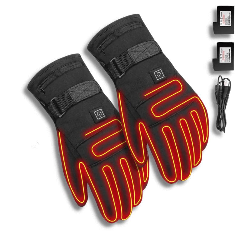 Heated Gloves with Adjustable Temperature Settings