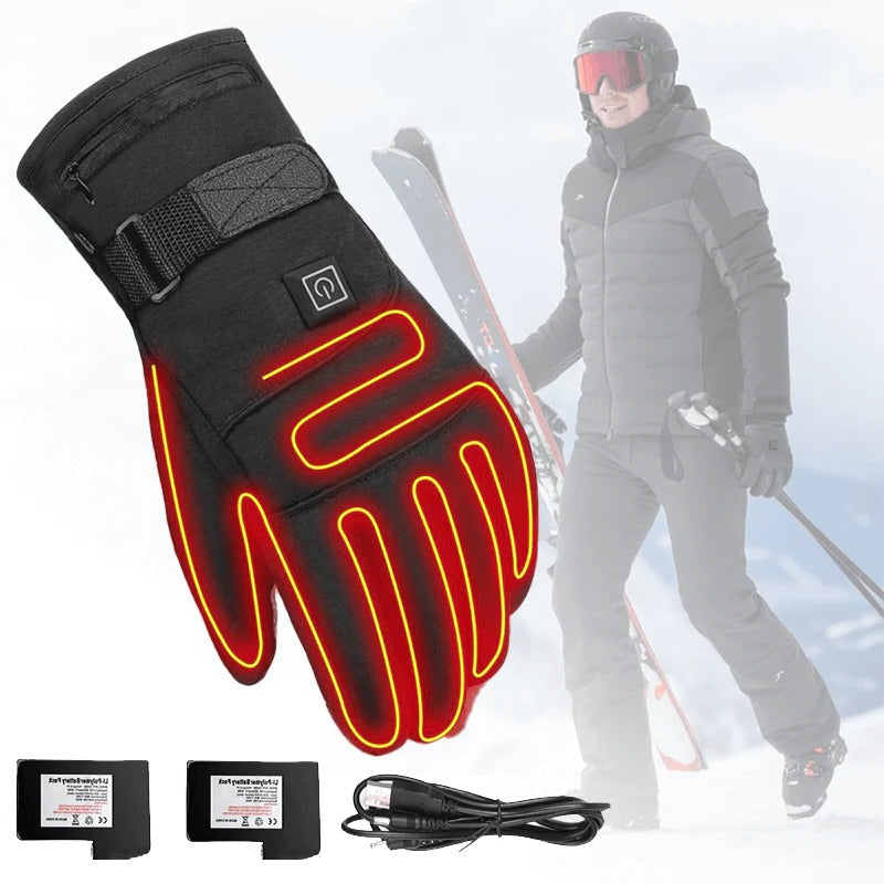 Heated Gloves with Adjustable Temperature Settings