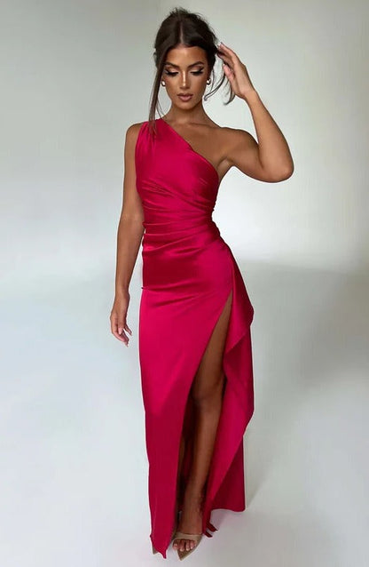Women’s One Shoulder Evening Gown